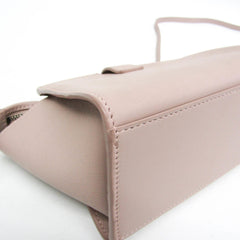Yves Saint Laurent Toyca Bus 452322 Women's Leather Shoulder Bag Pink Beige — Like New