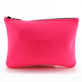 Hermes Hermès Neovan MM Pouch, Polyurethane, Pink, Women's — Like New