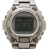 CASIO G-SHOCK MR-G MRG-200 Silver Stainless Steel Men's Digital Watch — Good