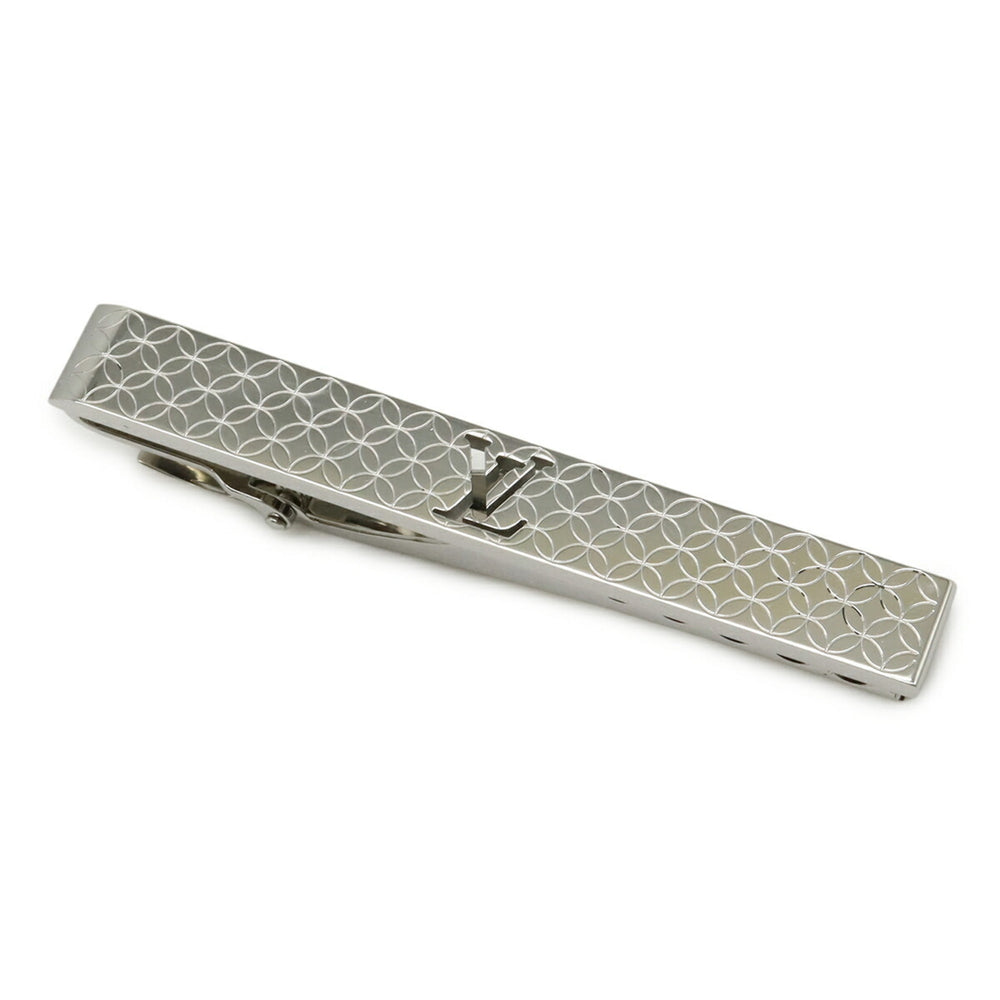 LOUIS VUITTON Louis Vuitton Pance Cravate Champs-Elysees Tie Clip, Silver, M65042 — Like New