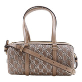 Gucci GG Shadow Handbag, 2-Way Shoulder Bag, 796230, PVC and Leather, Brown, Zipper, Women's, Unused — New - Store Return