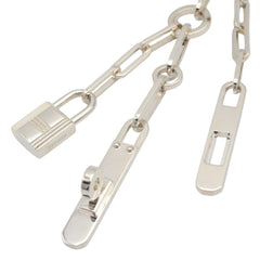 Hermes Kelly Chaine Necklace, Sterling Silver 925, Tone, Jewelry for Men and Women — Like New