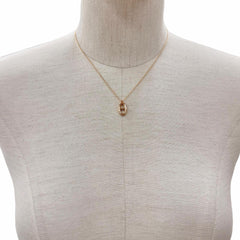 HERMES Farandole PM Chaine d'Ancre 750 (PG) Necklace, Pink Gold, Made in France, Weight 5.17g, Women's, Comes with Box. (25A344374) — Like New