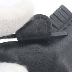 Hermes Rodeo PM So Black Accessory Bag Charm (Agneau Milo) — Like New