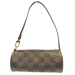 Louis Vuitton Damier Papillon Brown Handbag Pouch 0181 LOUIS VUITTON — Like New