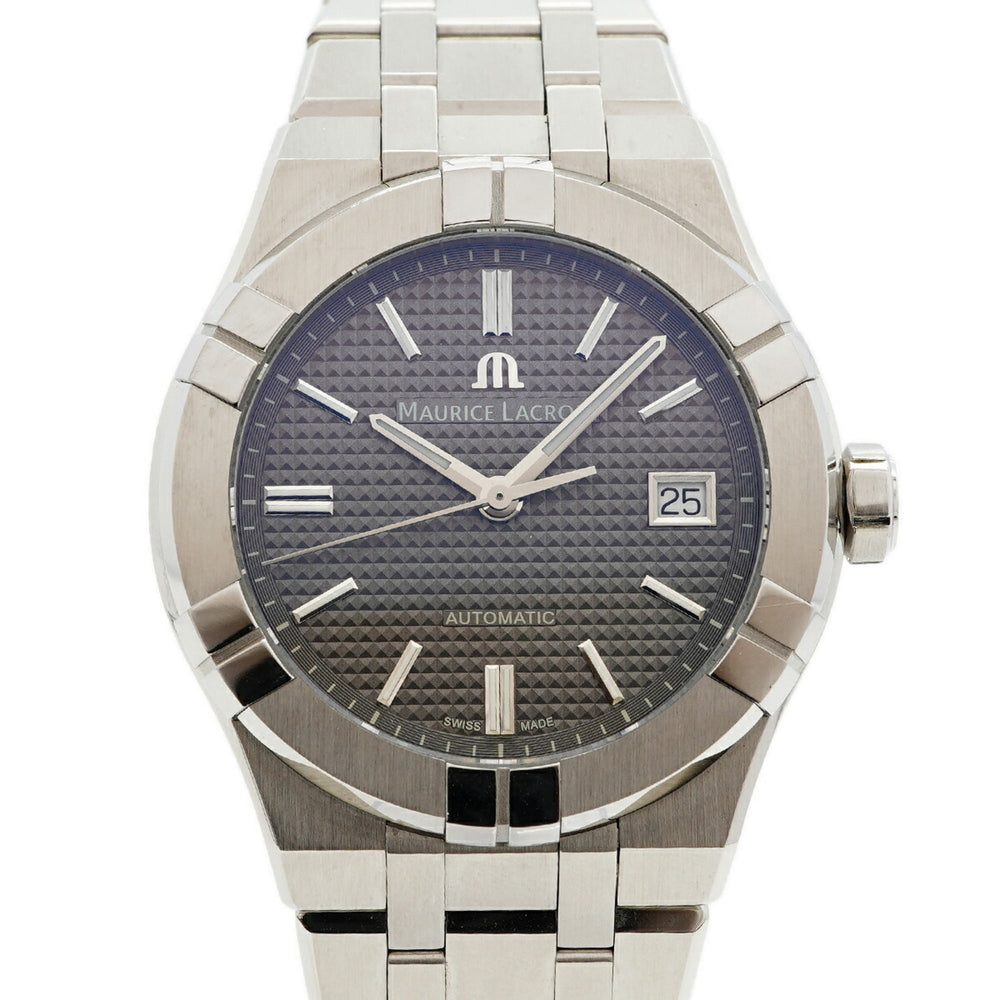 Maurice Lacroix Aikon Automatic AI6007-SS002-230-1 Gray Dial Men's Watch — Very Good