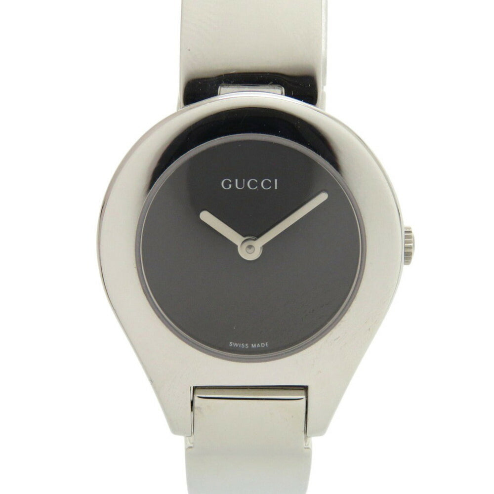 Gucci 6700L Stainless Steel Black/Silver Dial Quartz Watch 0566GUCCI — Good