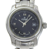 Fendi Olologi Women's Watch, 210L Stainless Steel, Quartz, Analog, Black Dial — Good
