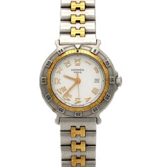 Hermes Captain Nemo Combination Stainless Steel x Gold-Plated Quartz Watch — Good
