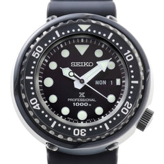 Seiko Prospex Marine Master Professional SBBN047 7C46-0AP0 Black Quartz — Very Good