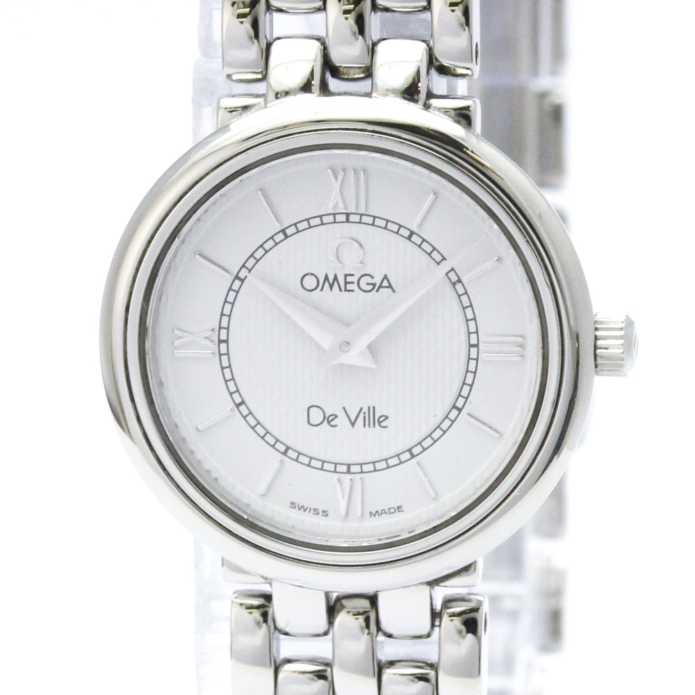 OMEGA De Ville Stainless Steel Quartz Ladies Watch 7574.31 Polished — Very Good