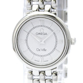 OMEGA De Ville Stainless Steel Quartz Ladies Watch 7574.31 Polished — Very Good