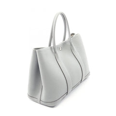 Hermes Garden Party TPM Tote Bag Handbag Leather Negonda Women's Grey Gris Pantan — New - Store Return