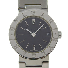 BVLGARI Bvlgari Watch BB23SS Stainless Steel Quartz Analog Display Black Dial Women's I220724028 — Good