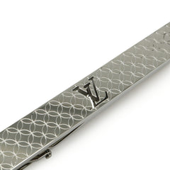LOUIS VUITTON Louis Vuitton Pance Cravate Champs-Elysees Tie Clip, Silver, M65042 — Like New