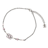 Chanel Necklace Coco Mark Faux Pearl Rhinestone C25B CHANEL Women's NECKLACE — Like New