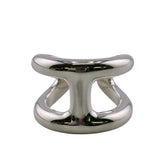 HERMES Osmoz GM Ring Silver Ladies — New - Store Return