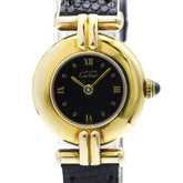 CARTIER Must Colisee Vermeil Gold Plated Quartz Ladies Watch W1000753 — Good