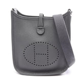Hermes Evelyne Amazon TPM Gris Misty Shoulder Bag/Handbag, Taurillon Clemence Leather, Women's, Gray — New - Store Return
