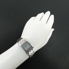 Hermes H-Watch HH1 210 Women's Watch White Gray Quartz H — Very Good