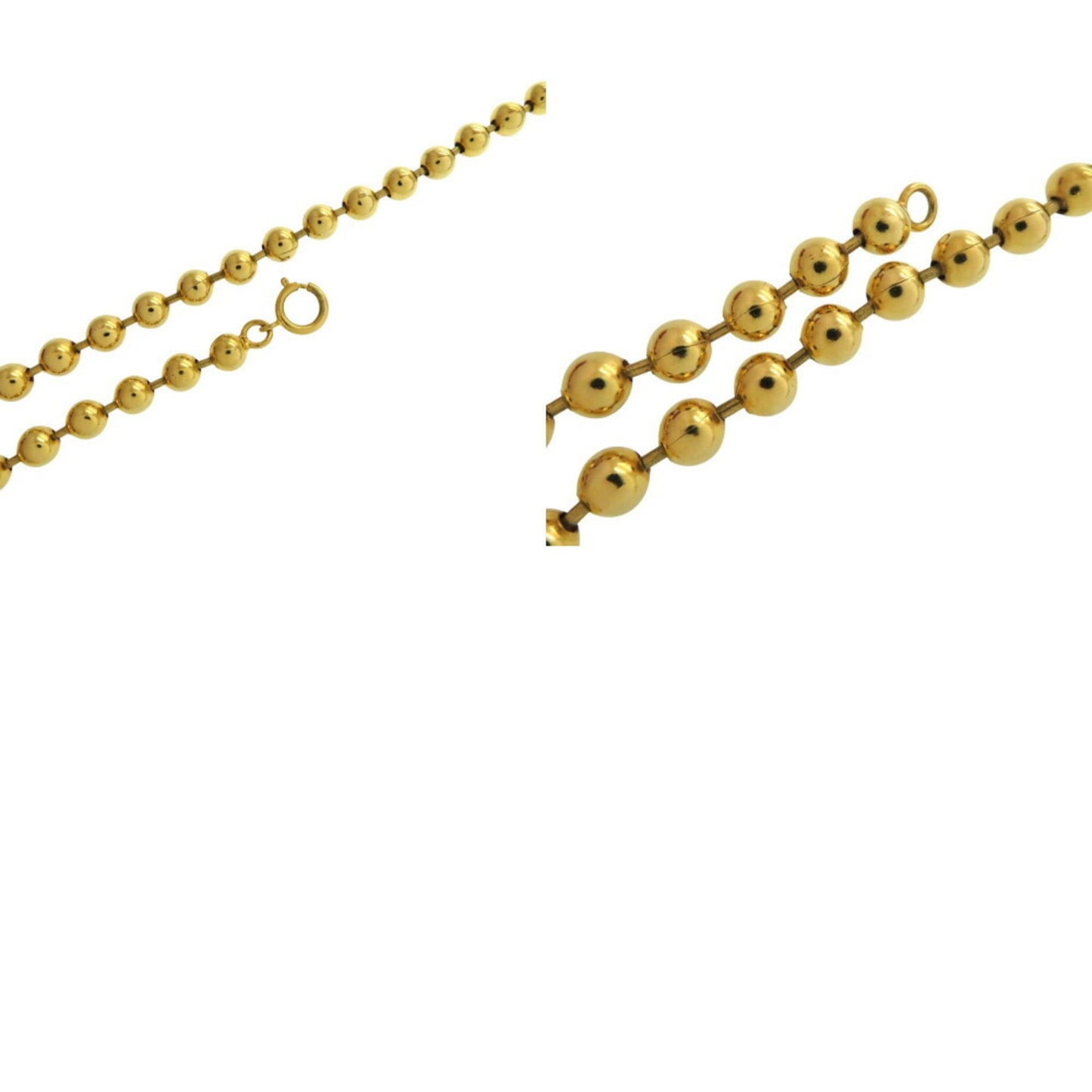 Salvatore Ferragamo long heel necklace in GP gold, 1348.