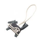 Hermes Rodeo PM Robeo Coeur Charm Accessory Leather Agneau Milo Veau Swift Women's Green Ivory Black — New - Store Return