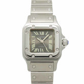 Cartier Santos Galbee SM W20066D6 Women's Watch Asia Limited Edition Gray Automatic — Like New