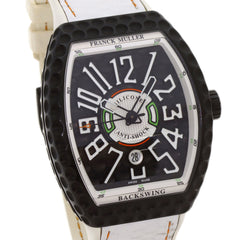 Franck Muller V45SCDT Golf Vanguard Backswing Watch, Titanium/Rubber, Men's — Very Good
