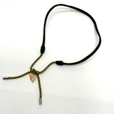 Fendi Choker Accessories Necklace Black yellow — Like New