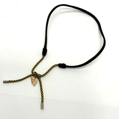 Fendi Choker Accessories Necklace Black yellow — Like New