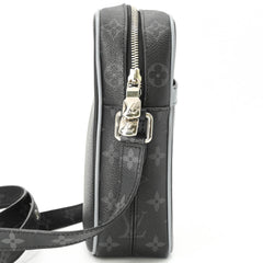 LOUIS VUITTON Louis Vuitton Danube PM Shoulder Bag Epi Monogram Eclipse Black Navy M53421 — Like New