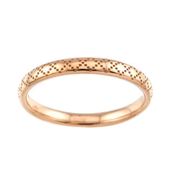 Gucci Diamantissima Ring #16, 18K PG Pink Gold 750 — Like New