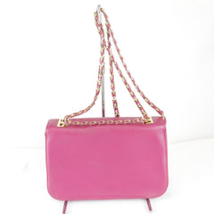 FENDI shoulder bag, leather, pink, women's — New - Store Return