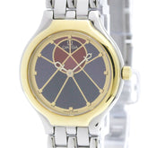 OMEGA De Ville Symbol K18 Gold Stainless Steel Ladies Watch 595.0101 Polished — Very Good