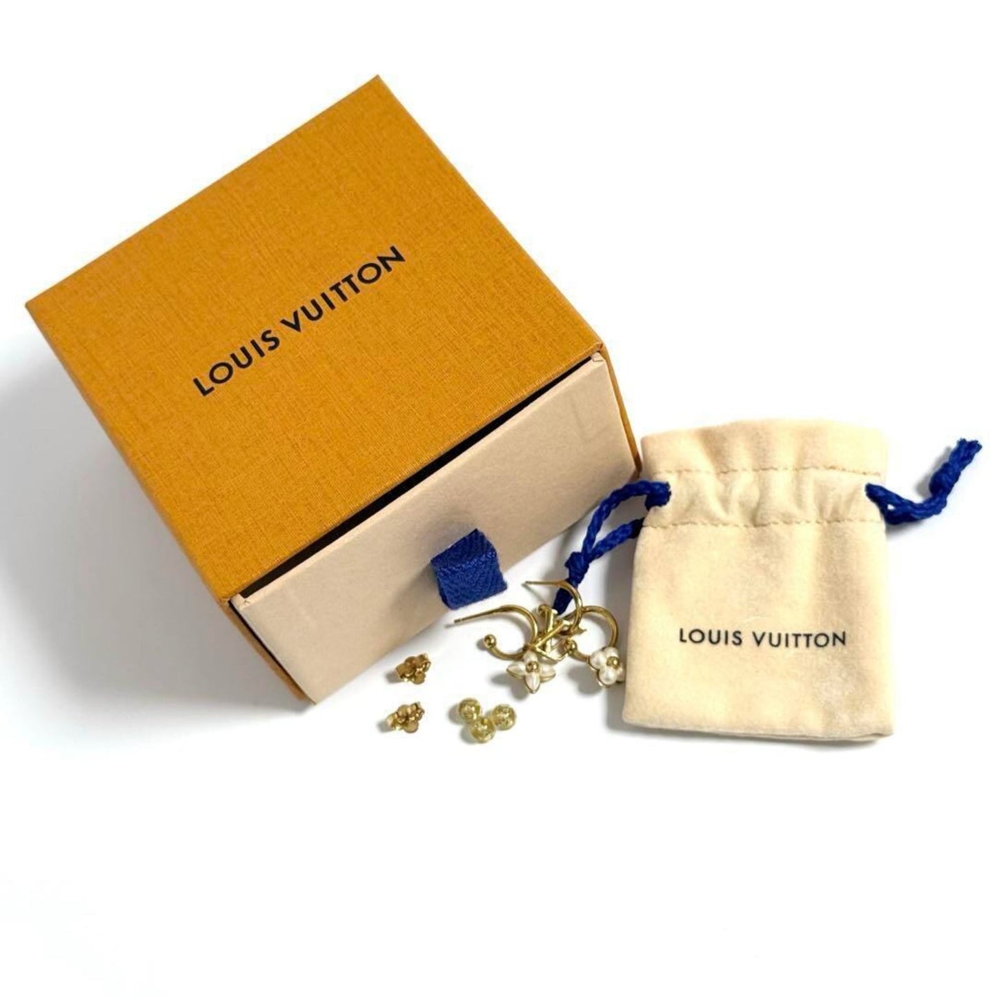 Louis Vuitton Women's Earrings LV Floragram Set of 3