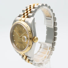 Rolex Datejust 116233 Stainless Steel & 18K Yellow Gold Combination Men's Watch ROLEX — Very Good