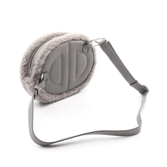 Hermes In the Loop Ecru Grismeyer Waist Bag/Handbag, Sheepskin/Veau Swift Leather, Women's, Ivory/Gray — New - Store Return