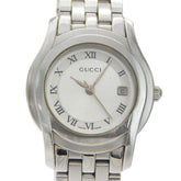 Gucci 5500L Stainless Steel Quartz Analog Watch with Silver Dial for Women — Good