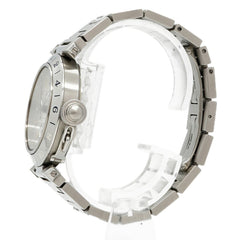 Cartier Pasha C Meridian GMT W31029M7 Silver Dial Watch (Boys' Size) — Good