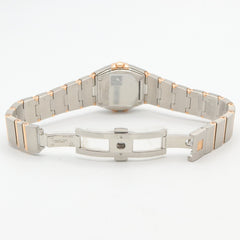 Omega Constellation Star Blue Diamond Bezel Watch, 18K Pink Gold (PG) Stainless Steel, Diamond, Ladies', White/White Mother-of-Pearl, 123.25.24.60.05.002 — Very Good