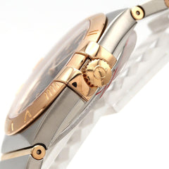 Omega Constellation Brushed RG Combination 123.20.35.20.06.002 SSxPG Automatic Watch — Very Good
