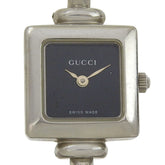 Gucci 1900L Stainless Steel Quartz Analog Watch with Black Dial for Women — Good