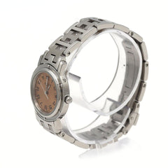 Hermes Clipper CL4.210 SS Quartz Watch — Very Good