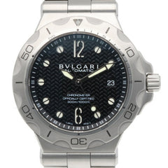 Bvlgari Diagono Scuba Watch Stainless Steel DP42SDS Automatic Men's BVLGARI Manufacturer's Finish — Good