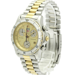 TAG HEUER 2000 Professional Chronograph Gold Plated Steel Watch CE1121 — Good