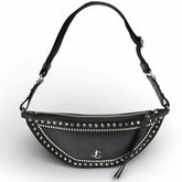 Jimmy Choo body bag, JIMMY CHOO Varenne JC studs, black — Like New