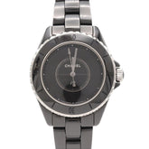 Chanel J12 Phantom 33mm Ceramic H6346 Quartz Watch — Good