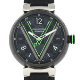 Louis Vuitton Tambour QA131Z Stainless Steel Automatic Watch — Very Good