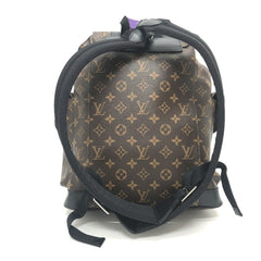 LOUIS VUITTON M46247 Monogram Macassar Christopher PM Backpack Bag Rucksack Canvas Men's Violet Purple E-240821-1 — Like New