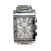 Bulgari BVLGARI Rettangolo watch, total weight 121g, stainless steel, quartz movement, silver dial, RTC49S — Good